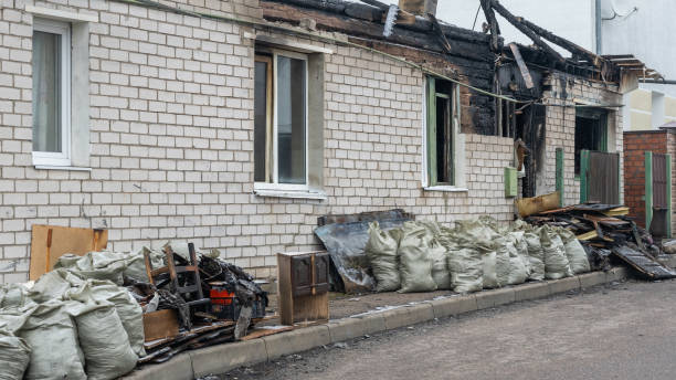 Professional Fire Damage Repair technician working in Dunedin, FL